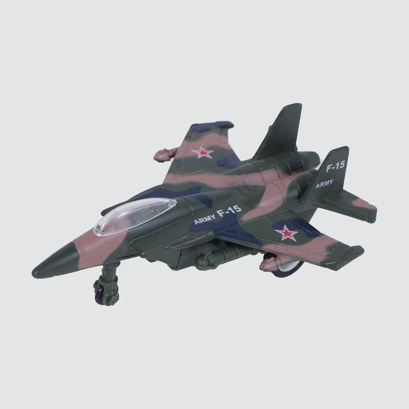 هواپیما بازی مدل جنگنده f 15 فلزی
