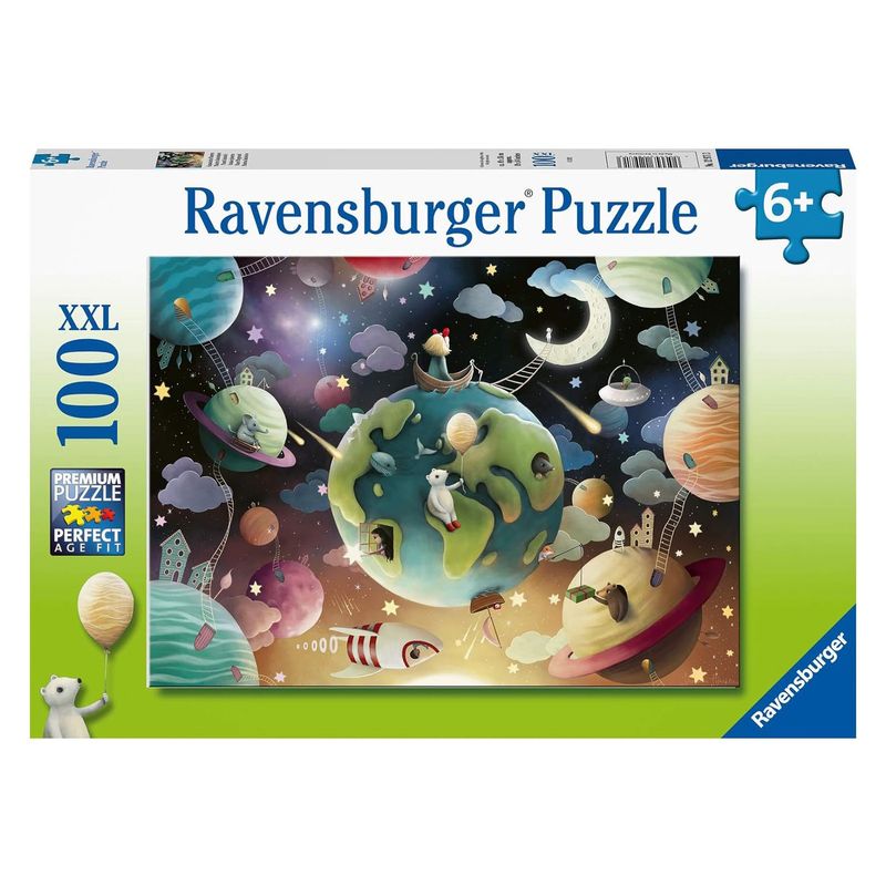 پازل 100 تکه راونزبرگر مدل planet playground کد 12971
