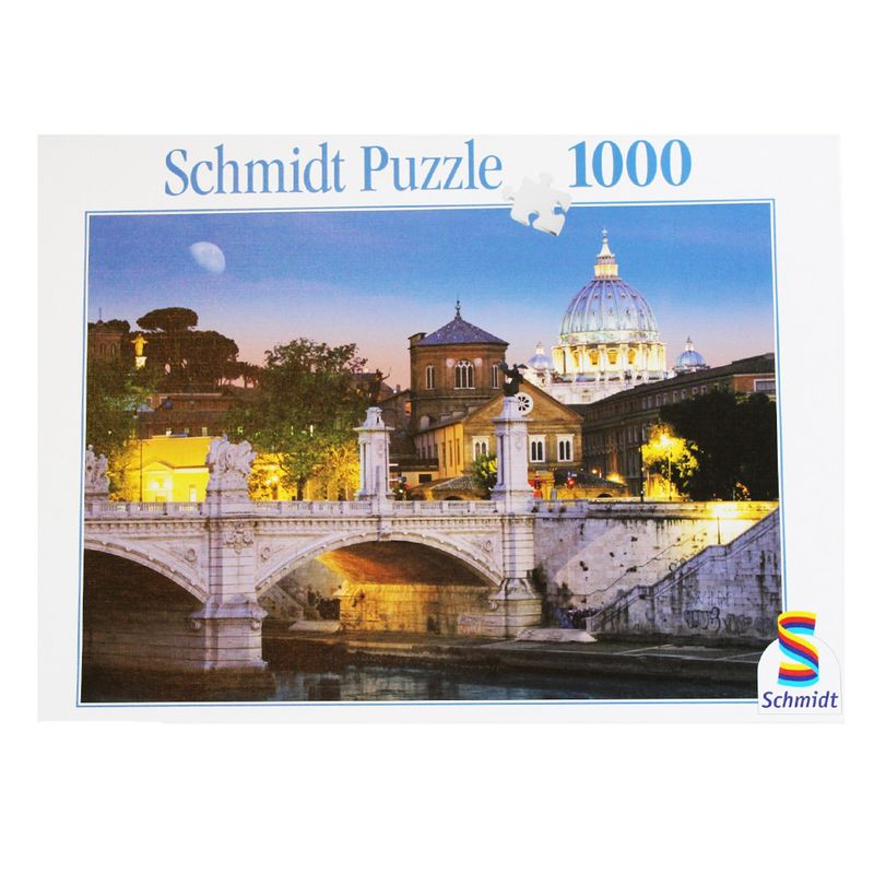 پازل 1000 تکه اشمیت مدل nighttime in rome