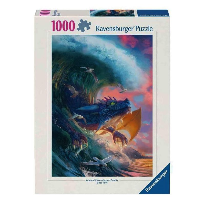 پازل 1000 تکه راونزبرگر مدل dragon race fantasy کد 12000622