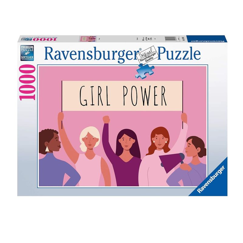 پازل 1000 تکه راونزبرگر مدل girl power کد 16730