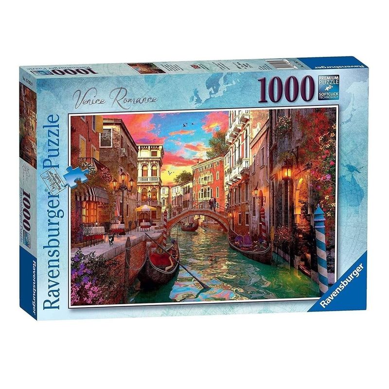 پازل 1000 تکه راونزبرگر مدل venice romance کد 15262