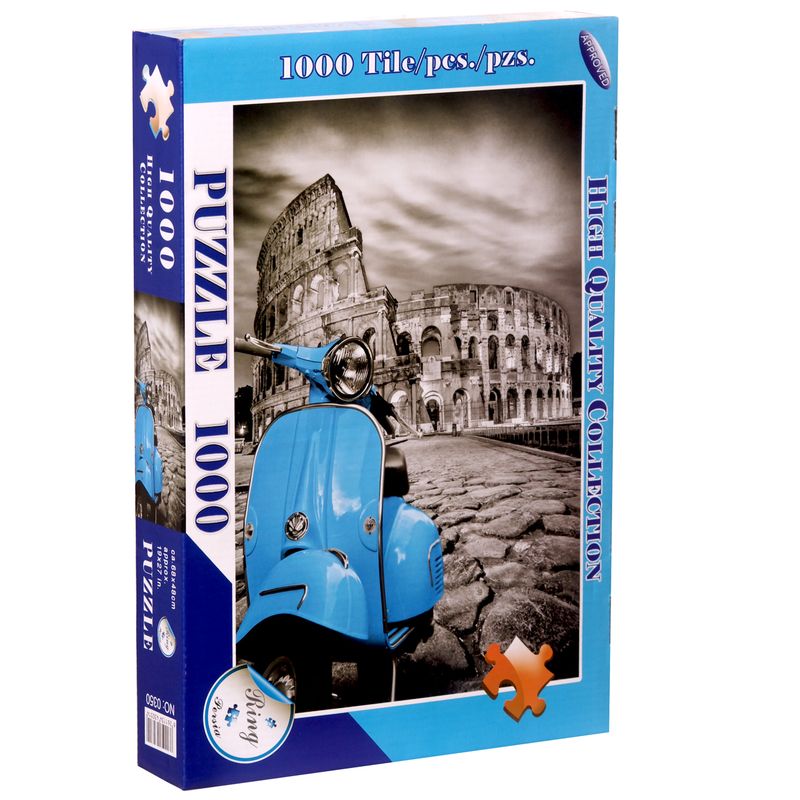پازل 1000 تکه رینگ طرح blue classic colosseum