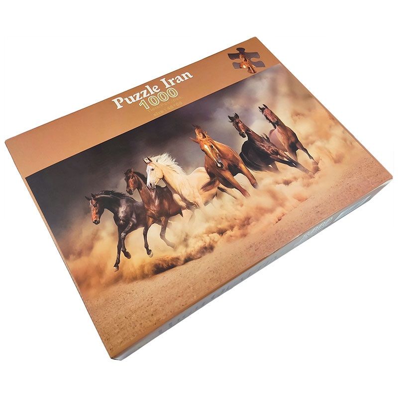 پازل 1000 تکه پازل ایران مدل wild horses