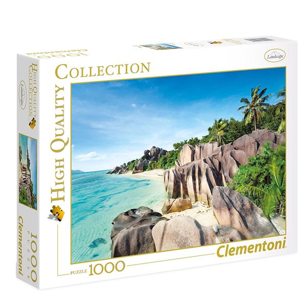 پازل 1000 تکه کلمنتونی مدل paradise beach کد 39413