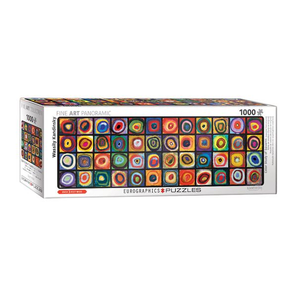 پازل 1000 تکه یوروگرافیکس پازلز مدل 5443 color study of squares
