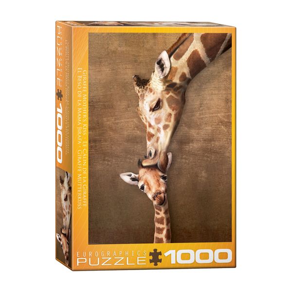 پازل 1000 تکه یوروگرافیکس پازلز مدل 6000 0301 jewelry of the giraffe girl