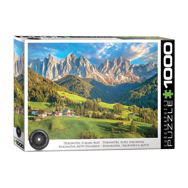 پازل 1000 تکه یوروگرافیکس پازلز مدل dolomites italian alps