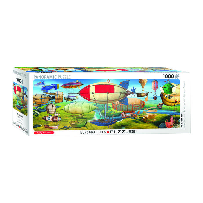 پازل 1000 تکه یوروگرافیکس پازلز مدل the great race كد 5633 6010