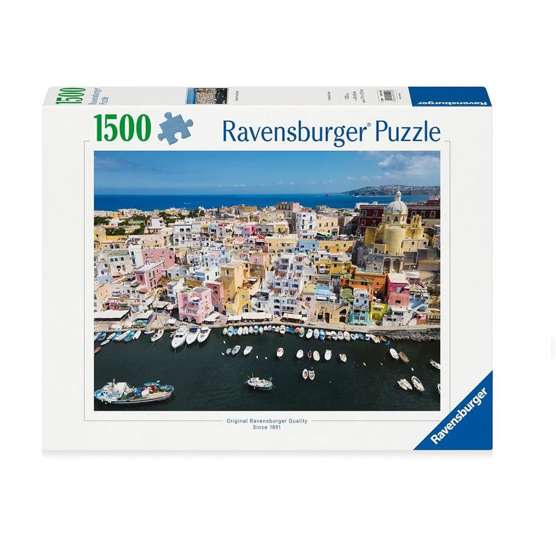 پازل 1500 تکه راونزبرگر مدل colorful procida italy کد 12001210