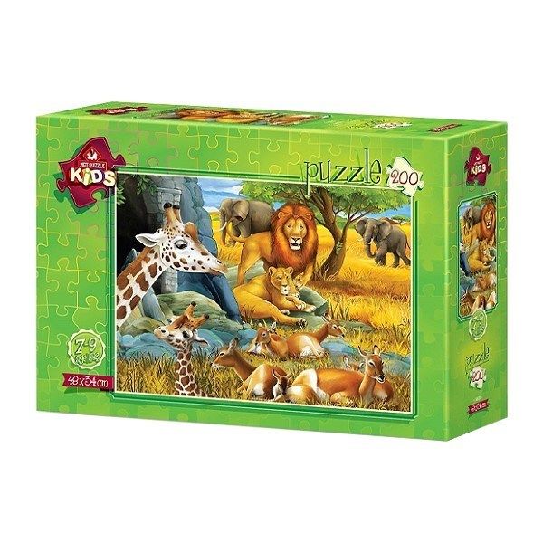 پازل 200 تکه آرت پازل مدل (5676) forest animals