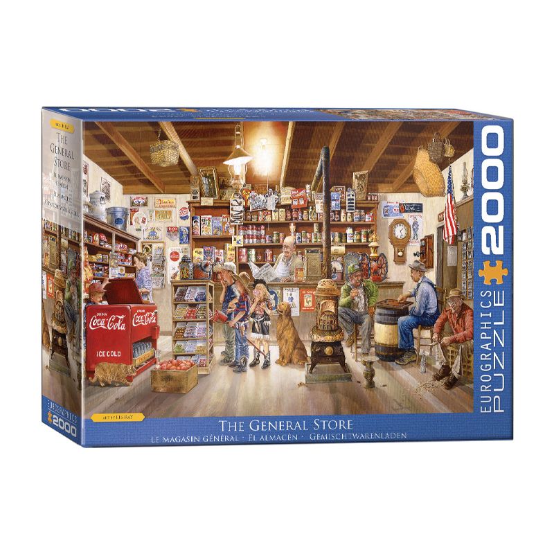 پازل 2000 تکه یوروگرافیکس پازلز مدل the general store كد 5481 8220