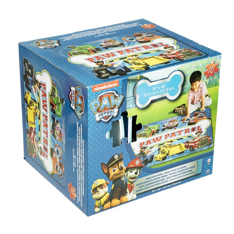 پازل 30 تکه اسپین مستر مدل paw patrol