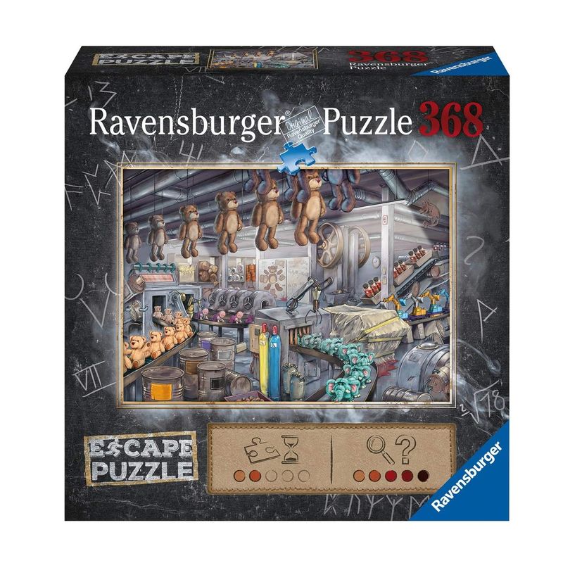 پازل 368 تکه راونزبرگر مدل escape puzzle the toy factory کد 16531