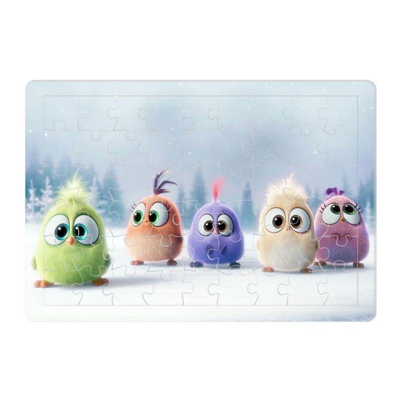 پازل 54 تکه طرح angry birds مدل p127