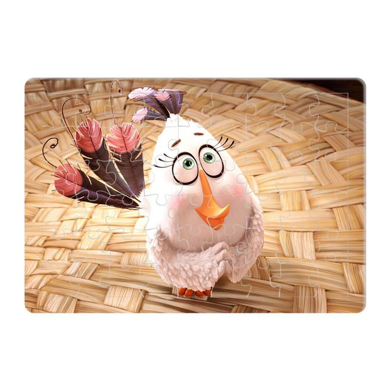 پازل 54 تکه طرح angry birds مدل p164