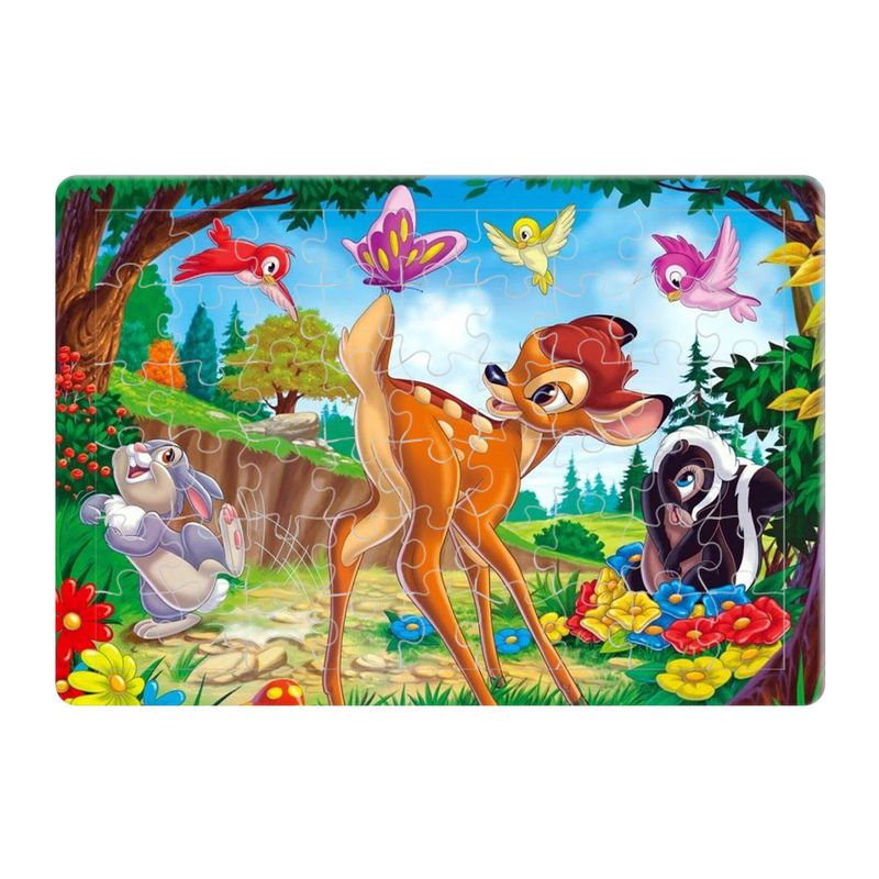 پازل 54 تکه طرح bambi مدل p0163
