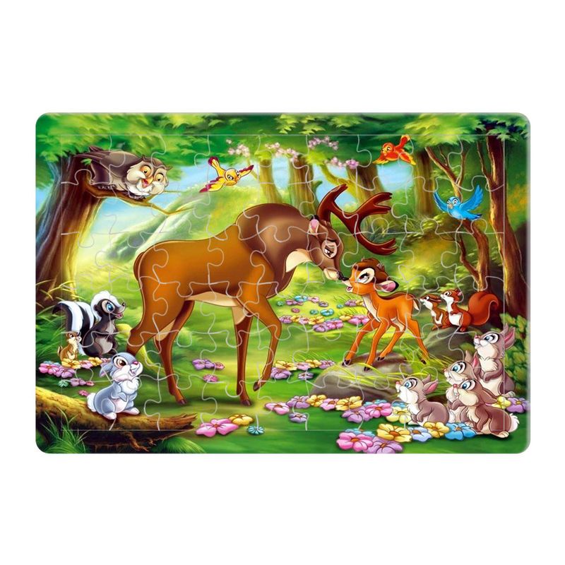پازل 54 تکه طرح bambi مدل p0165