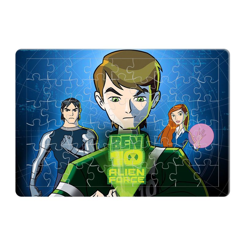پازل 54 تکه طرح ben10 مدل p296