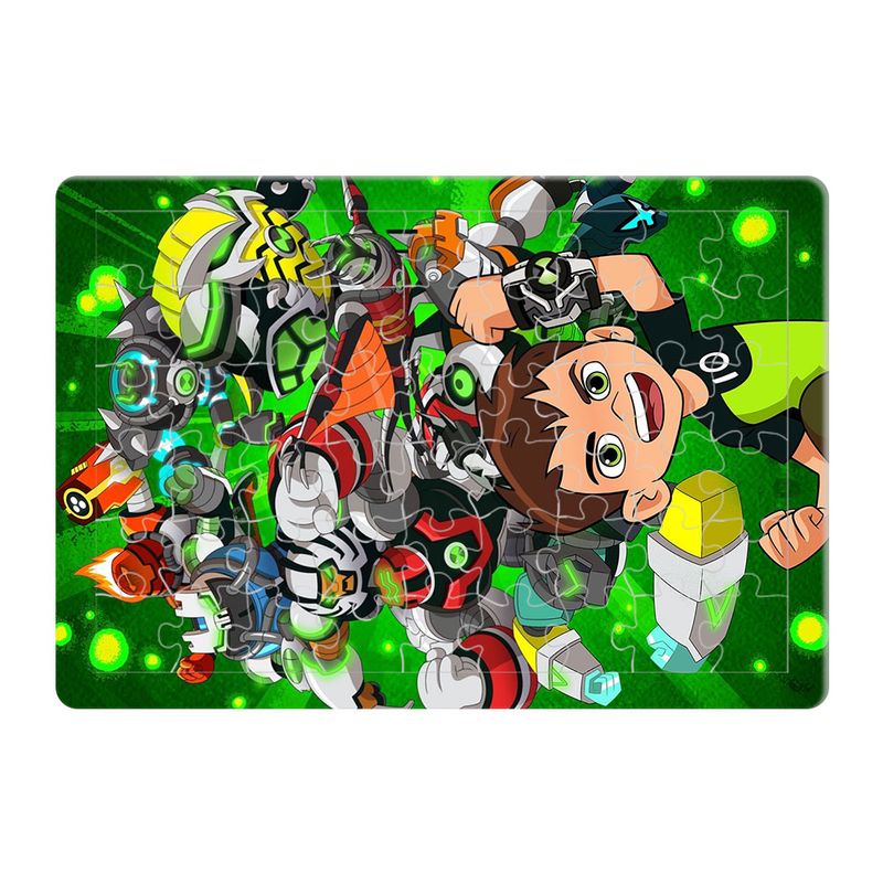 پازل 54 تکه طرح ben10 مدل p301