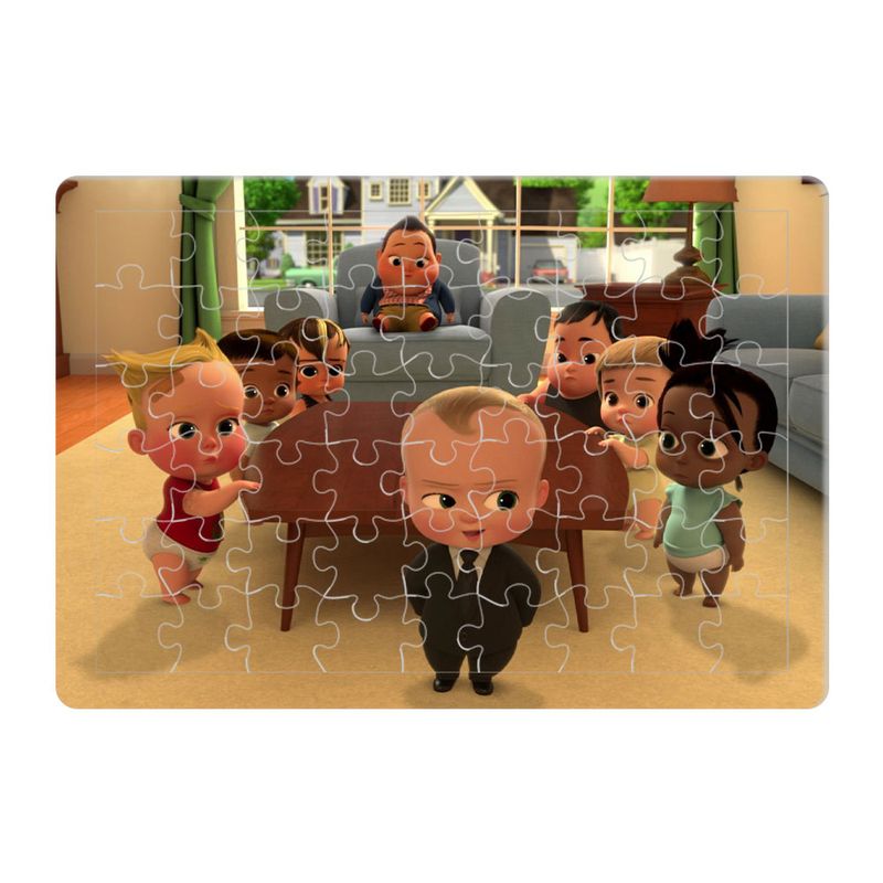 پازل 54 تکه طرح boss baby مدل p0083