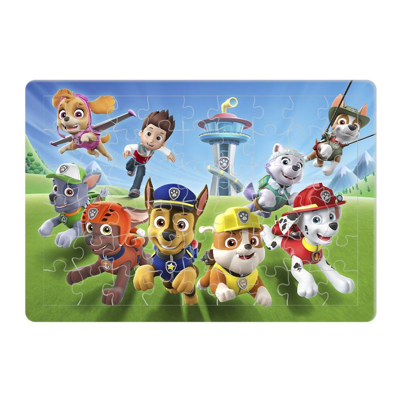 پازل 54 تکه طرح paw patrol مدل p0086