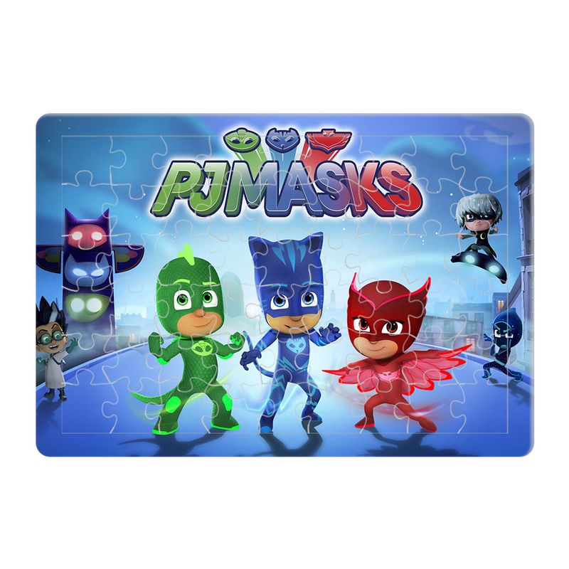 پازل 54 تکه طرح pj masks مدل p0077