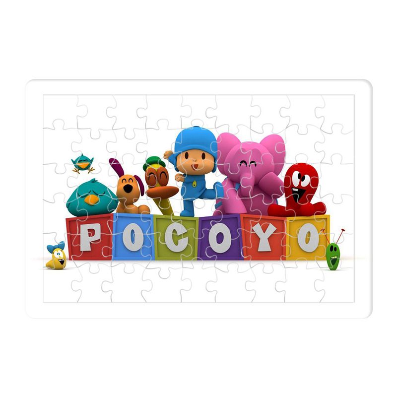 پازل 54 تکه طرح pocoyo مدل p0064