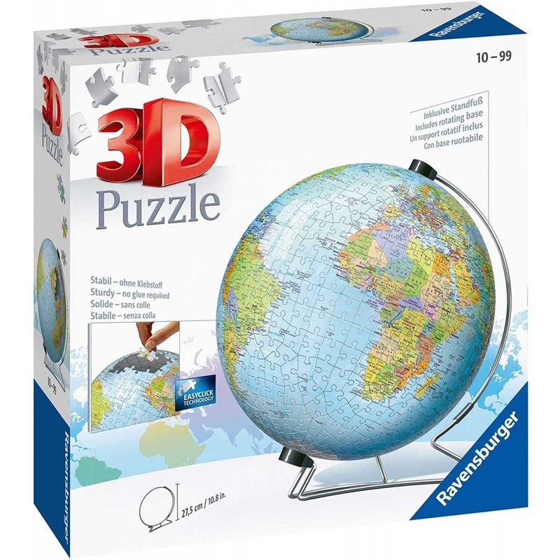 پازل 540 تکه راونزبرگر مدل the earth 3d puzzle کد 12436
