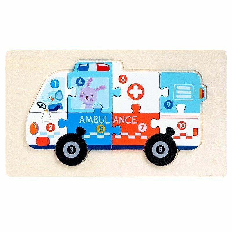 پازل آموزشی مدل ambulance