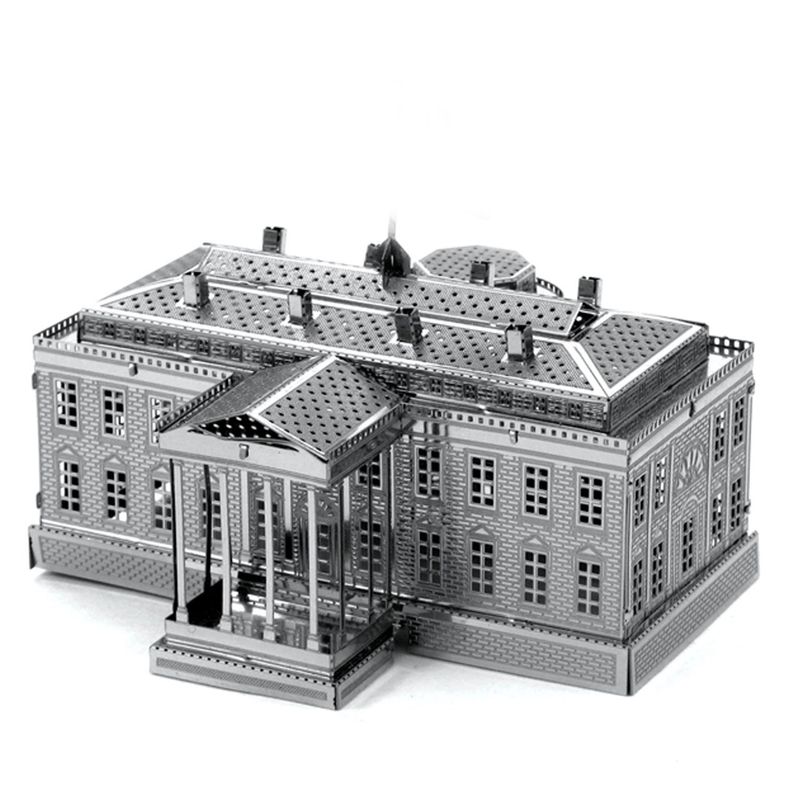 پازل سه بعدی فلزی مدل the white house