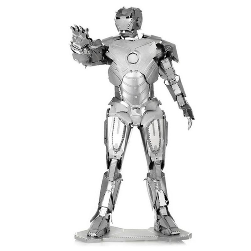 پازل فلزی سه بعدی مدل bmk iron man