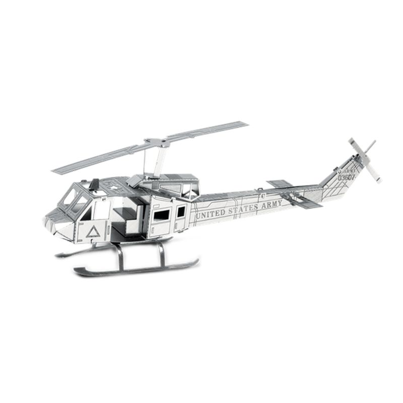 پازل فلزی سه بعدی   مدل bmk huey helicoptr