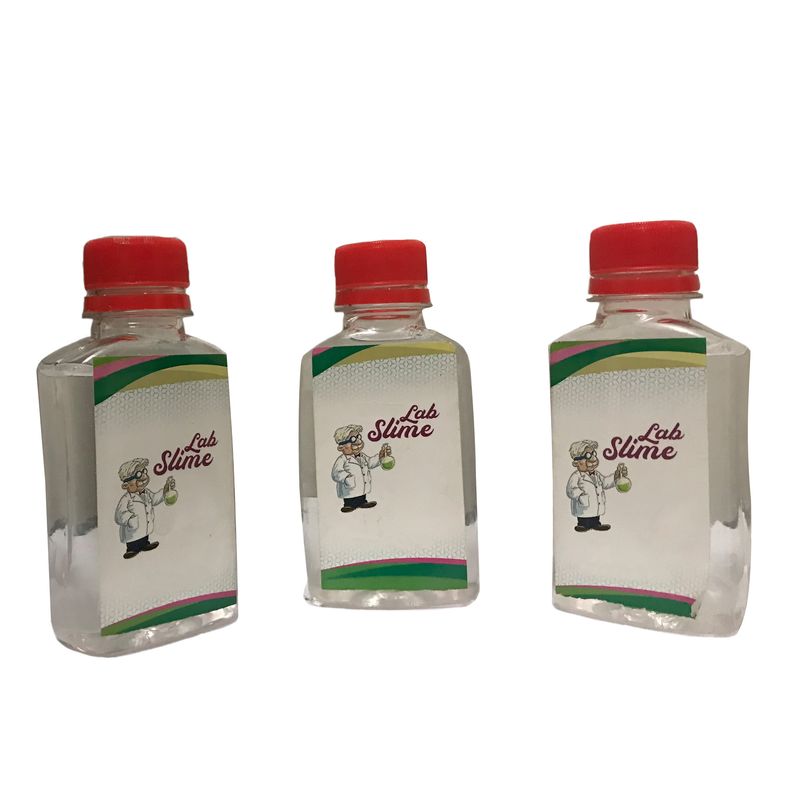 چسب ساخت ژل بازی مدل lab slime مجموعه 3 عددی