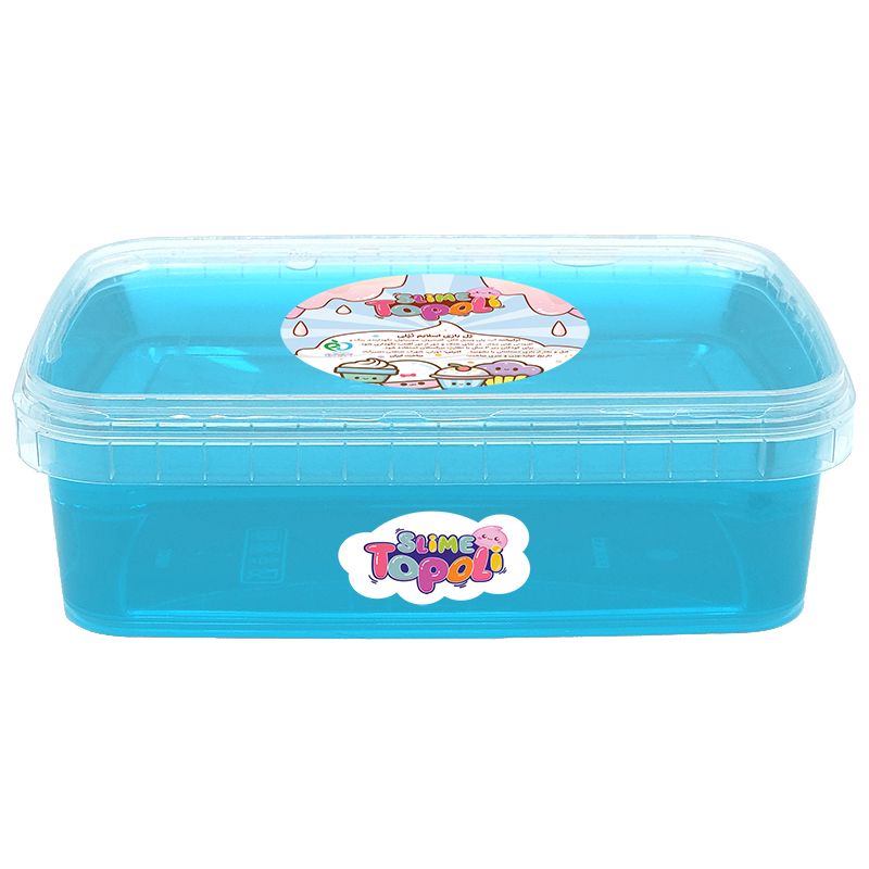 ژل بازی اسلایم تپلی مدل happiness colorful s1000