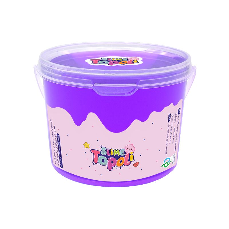 ژل بازی اسلایم تپلی مدل شفاف happiness s610