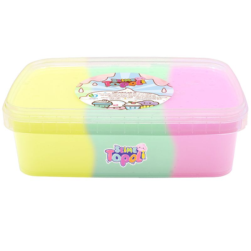 ژل بازی اسلایم تپلی مدل پفکی candy