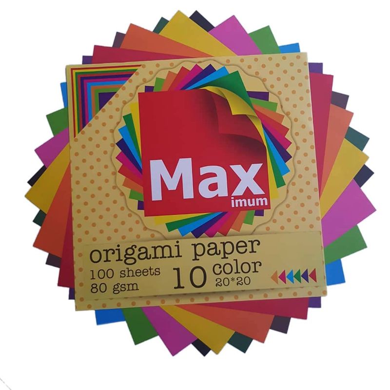 کاغذ اوریگامی کد c10 بسته 100 عددی