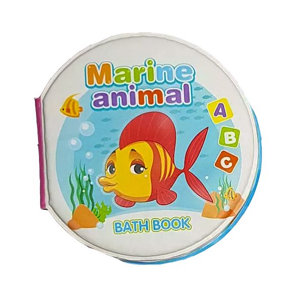 کتاب حمام کودک مدل marine animal