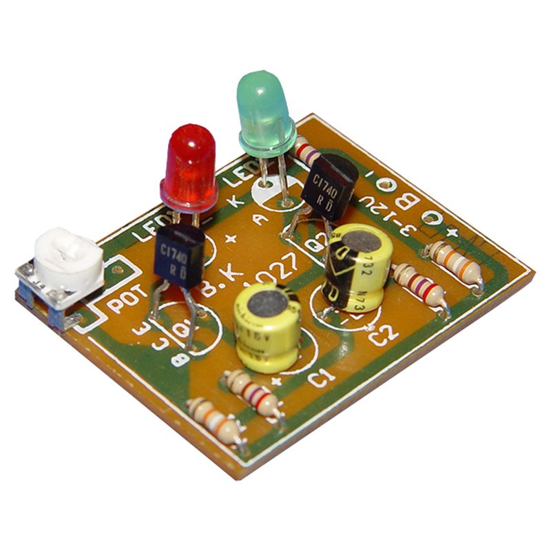 کیت آموزشی چشمک زن دو کانال کد bk1027
